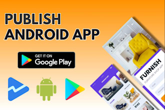publish android or IOS app on google play or app store