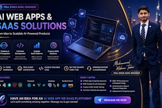 build a full stack ai website, ai web app, or ai saas platform