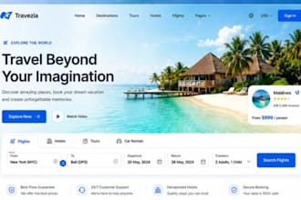 do wordpress travel agency website