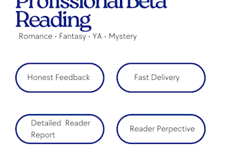 professional beta reading for romance, fantasy and ya novels