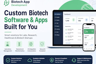 build biotech bioinformatics clinical trial lims software ai medical scribe app
