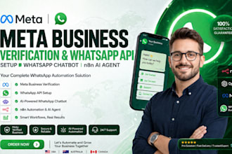 fix meta business verification whatsapp API setup whatsapp chatbot n8n ai agent