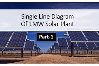 create solar single line diagram sld
