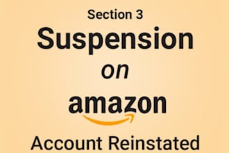 reinstate your deactivated amazon section 3 suspension with expert appeal poa