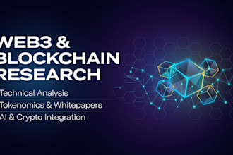 do technical research on blockchain, web3, and ai integration