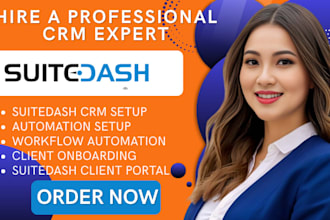setup suitedash CRM, suitedash client portal, suitedash workflow automation