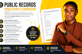 do public records creation with bot
