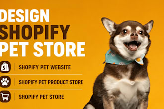 design shopify pet store shopify pet website, shopify pet product store