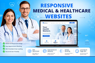 do dental or dentist website, clinic website and medical doctor website