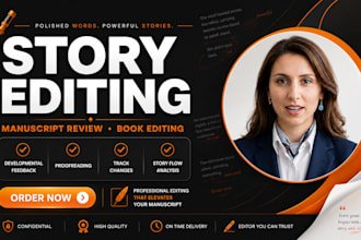 story editing, manuscript review and book editing