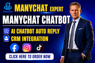 do manychat many chat expert manychat automantion chatbot expert for manychat