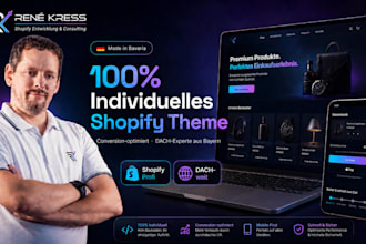 develop a custom shopify theme focused on conversion rate