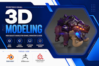 create a 3d product model for you