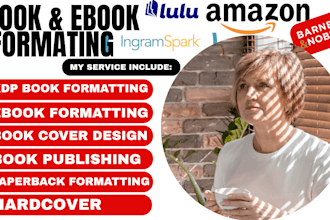 do book formatting, paperback formatting, book layout design, book typesetting