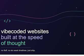 create you a vibe coded website