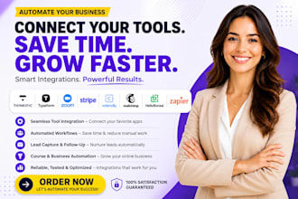 thinkific typeform zoom stripe calendly mailchimp hellobonsai zapier integration