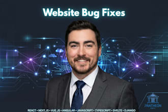 fix bugs and responsive issues on your website