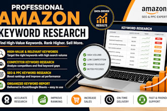 do amazon keyword research for SEO and PPC campaigns