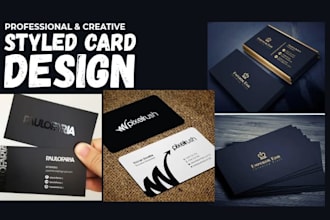 design styled business card, coupon gift discount thank you cards usage guides