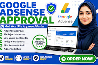 get google adsense approval and fix adsense policy issues