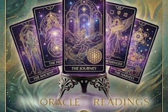 provide an intuitive oracle reading for personal insight