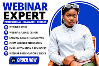 design webinarjam everwebinar webinar funnel, zoom, gohighlevel automation