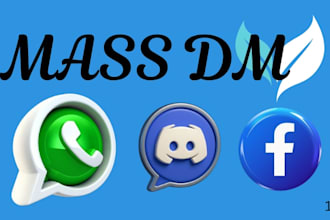 do facebook mass dm telegram mass dm discord mass dm