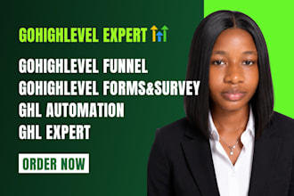setup gohighlevel forms ghl quiz ghl survey ghl automation ghl funnel