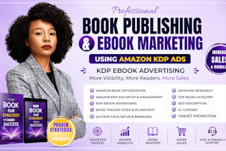 publish book on amazon kdp book promotion kindle ebook marketing amazon kdp ads