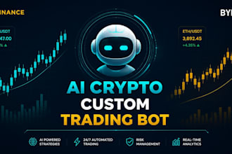 build ai crypto hft arbitrage trading bot fot binance bybit and cex