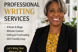 write strategic website and business copy