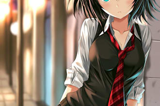 do a anime character