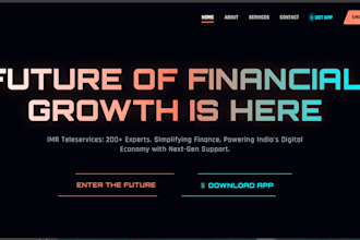 build a custom, responsive htm CSS PHP website for your business