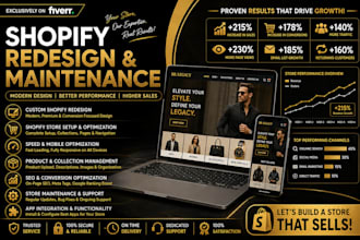 make over your shopify store error fixing shopify developer