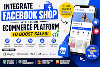 set up facebook shop and connect your ecommerce store to meta commerce