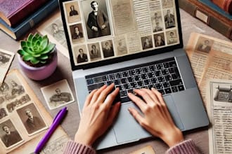 research your genealogy, ancestry, and family tree professionally