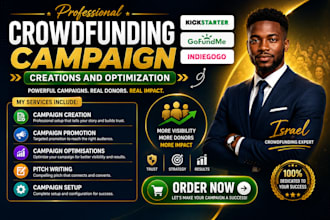 create and optimize your fundraising campaign