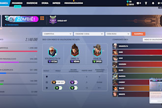 play and coach you in comp overwatch PC or console