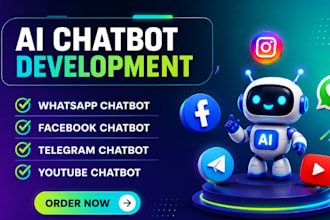 develop custom ai chatbots using n8n and manychat for business growth