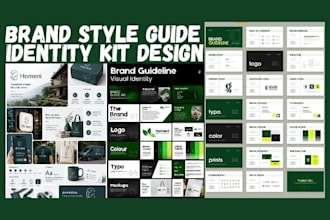 design health wellness brand style guide identity kit brandbook brand story logo