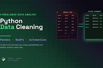 clean and automate your data with python and pandas