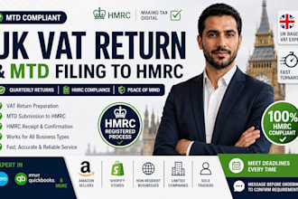 file your UK vat return and mtd submission to hmrc