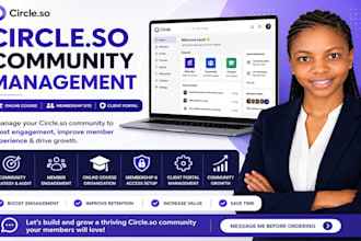 manage circle so community online course membership site client portal