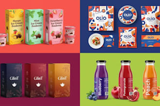 design food label food packaging design pouch food packaging box design