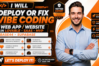 fix deploy lovable base44 replit ai bolt app supabase aws vercel