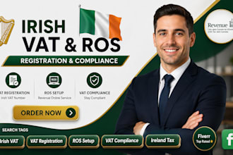 register irish vat number setup revenue ros and vat compliance