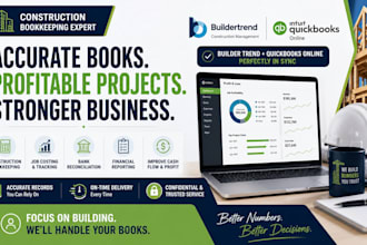 do construction bookkeeping, buildertrend quickbooks online and job costing