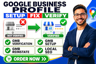 do google business profile verification and fix gmb issues