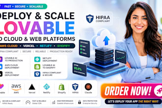 deploy lovable to AWS cloud vercel to netlify hipaa complaint lovable to shopify