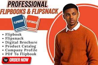 create interactive flipsnack and heyzine flipbook from PDF with links